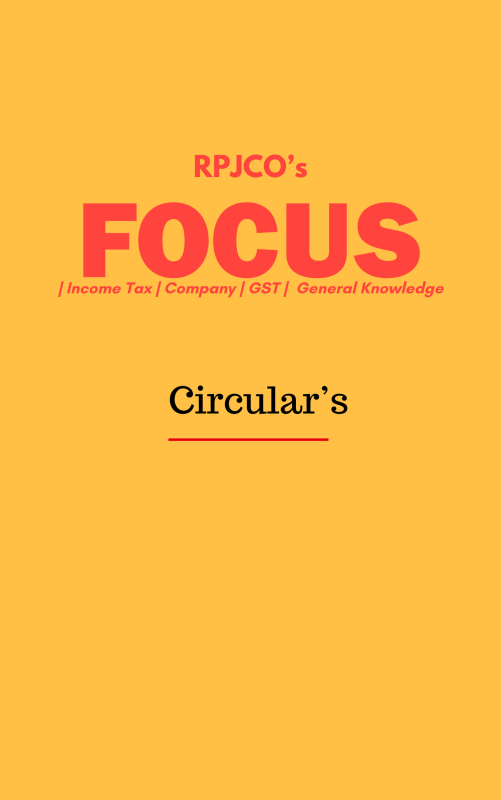 Circular on TDS/TCS Rate Change Applicable from 01.10.2024